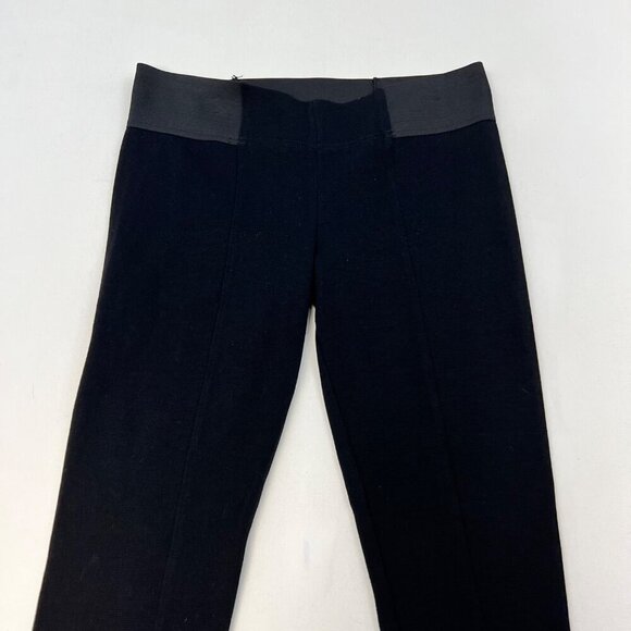 Simply Vera Vera Wang Womens Low Rise Dress Cropped Leggings Black Medium - Picture 2 of 9